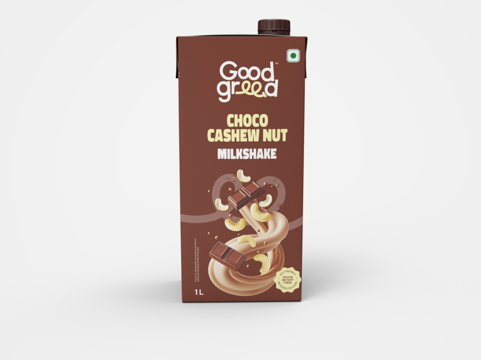 <p>Choco Cashew Nut Milk Shake 1LITER</p>